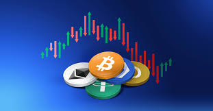 Cryptocurrency market visualization